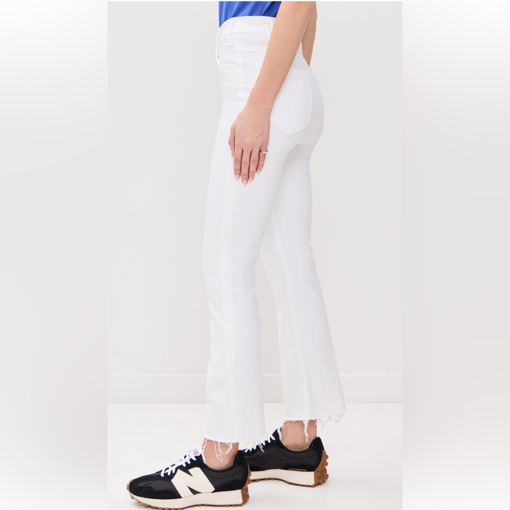 MOTHER The Hustler Ankle Fray Jeans